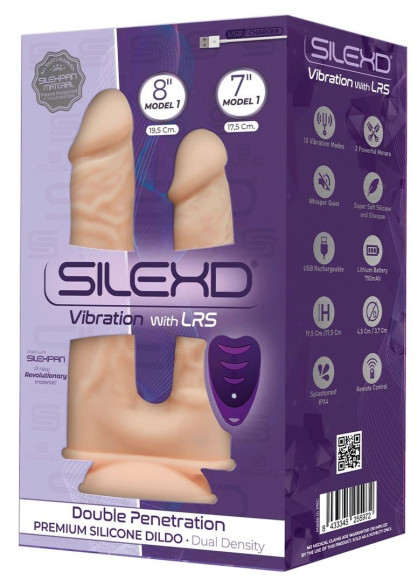 Телесный анально-вагинальный вибромассажер Model 1 с пультом ДУ Телесный анально-вагинальный вибромассажер Model 1 с пультом ДУ