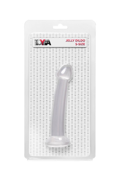 Прозрачный фаллоимитатор Jelly Dildo S - 15,5 см. Прозрачный фаллоимитатор Jelly Dildo S - 15,5 см.