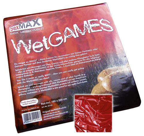 Красная виниловая простынь Fetish Красная виниловая простынь Fetish