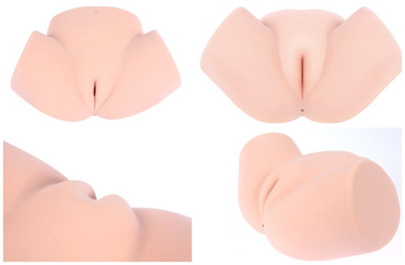 Мастурбатор-полуторс с вагиной и анусом Samanda Мастурбатор-полуторс с вагиной и анусом Samanda