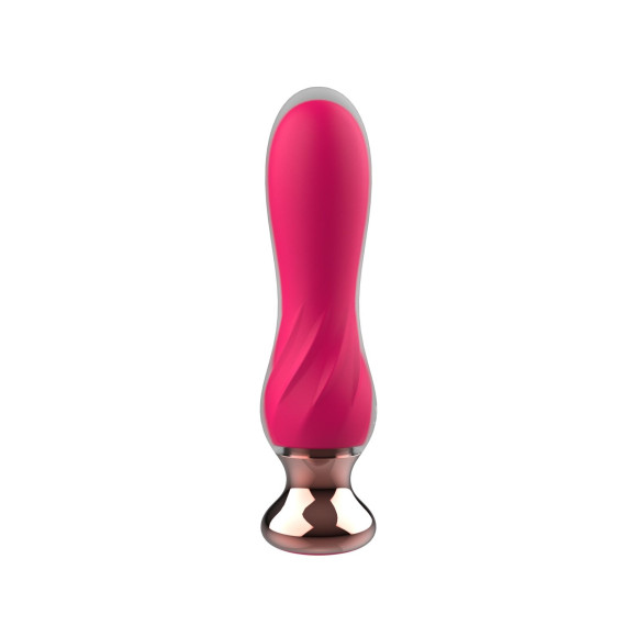 Розовый мини-вибратор Mini Vibrator с пультом ДУ - 12,5 см. Розовый мини-вибратор Mini Vibrator с пультом ДУ - 12,5 см.