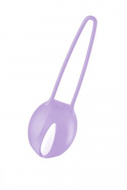 Сиреневый вагинальный шарик Smartballs Uno с петлей Сиреневый вагинальный шарик Smartballs Uno с петлей