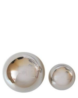 Серебристые вагинальные шарики Sexy Friend без шнурка Серебристые вагинальные шарики Sexy Friend без шнурка