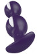 Фиолетово-белые анальные шарики B Balls Duo - 12,5 см. Фиолетово-белые анальные шарики B Balls Duo - 12,5 см.