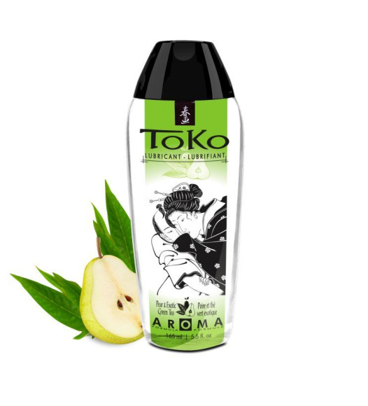 Интимный гель TOKO Pear & Exotic Green Tea с ароматом груши и зеленого чая - 165 мл. Интимный гель TOKO Pear & Exotic Green Tea с ароматом груши и зеленого чая - 165 мл.