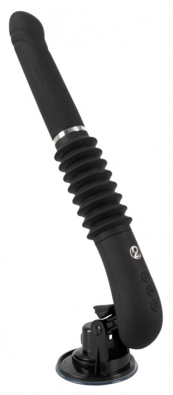 Черная секс-машина с пультом ДУ RC Fucking Machine 2.0