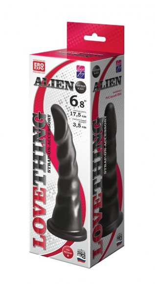 Насадка для трусиков харнесс Alien - 18 см. Насадка для трусиков харнесс Alien - 18 см.