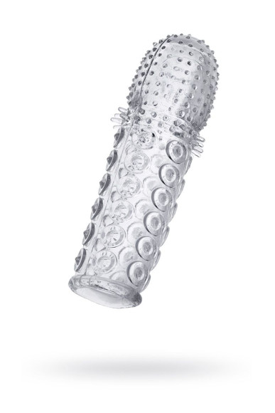 Прозрачная закрытая гелевая насадка - 13,5 см. Прозрачная закрытая гелевая насадка - 13,5 см.