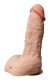 Телесный перезаряжаемый вибратор-реалистик на присоске - 21,1 см. Телесный перезаряжаемый вибратор-реалистик на присоске - 21,1 см.