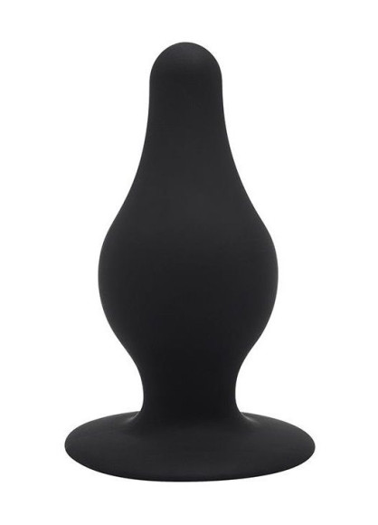 Черный анальный стимулятор DUAL DENSITY PLEASURE PLUG M - 9,3 см. Черный анальный стимулятор DUAL DENSITY PLEASURE PLUG M - 9,3 см.