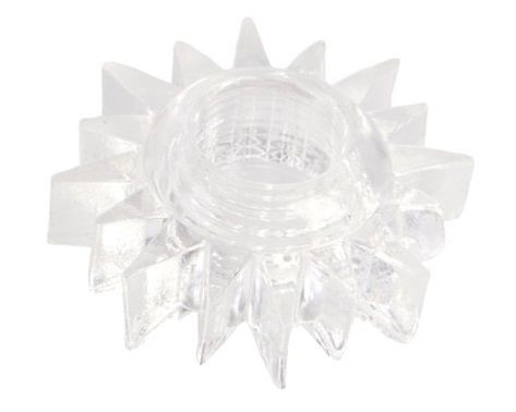 Прозрачное гелевое эрекционное кольцо-солнце Прозрачное гелевое эрекционное кольцо-солнце