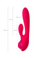 Красный вибратор c клиторальной и вакуумной стимуляциями Doobl - 20 см. Красный вибратор c клиторальной и вакуумной стимуляциями Doobl - 20 см.