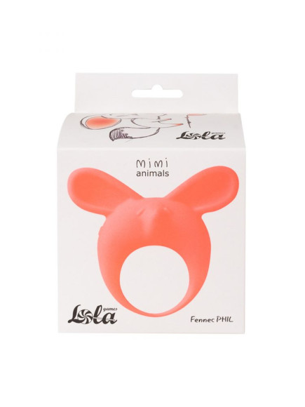 Оранжевое эрекционное кольцо Fennec Phil Оранжевое эрекционное кольцо Fennec Phil