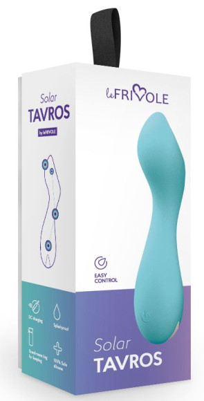 Голубой мини-вибратор Tarvos - 11,7 см. Голубой мини-вибратор Tarvos - 11,7 см.