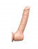 Телесный рельефный фаллоимитатор-реалистик на присоске - 19 см. Телесный рельефный фаллоимитатор-реалистик на присоске - 19 см.