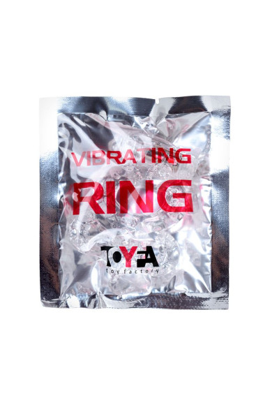 Прозрачное эрекционное кольцо с вибратором и подхватом Прозрачное эрекционное кольцо с вибратором и подхватом