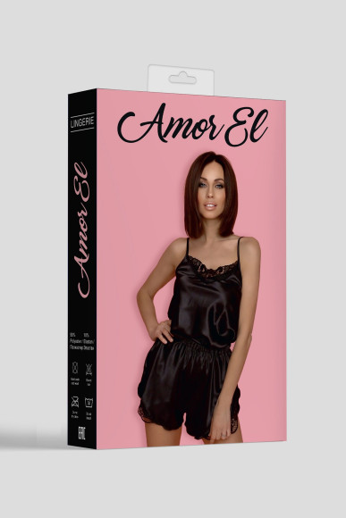 Пижамный комплект с кружевом Пижамный комплект с кружевом