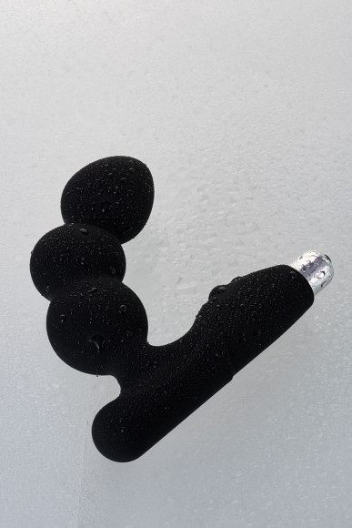 Чёрный вибростимулятор простаты Erotist Чёрный вибростимулятор простаты Erotist