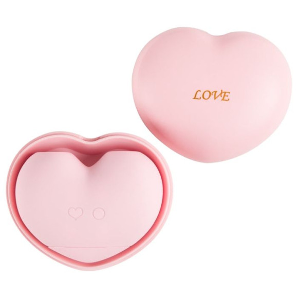 Розовый вакуумный стимулятор Heart в форме сердца Розовый вакуумный стимулятор Heart в форме сердца