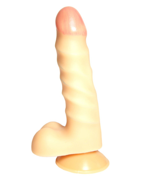 Фаллоимитатор-реалистик №25 с присоской - 16,5 см. Фаллоимитатор-реалистик №25 с присоской - 16,5 см.