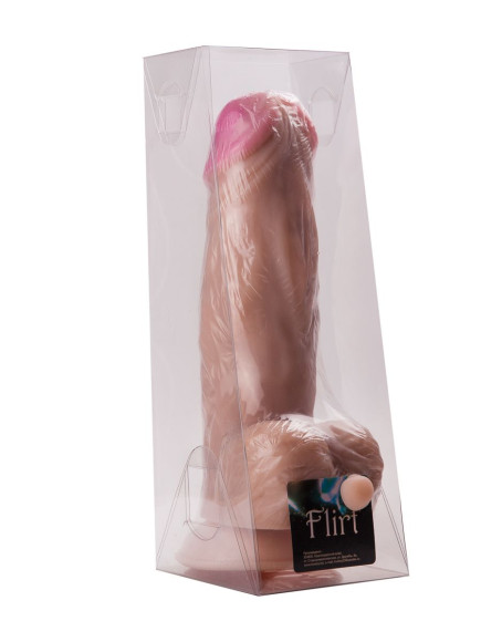 Фаллоимитатор-гигант на присоске - 26,5 см. Фаллоимитатор-гигант на присоске - 26,5 см.