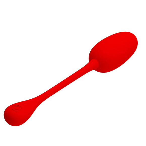 Красное перезаряжаемое виброяйцо Knucker Красное перезаряжаемое виброяйцо Knucker