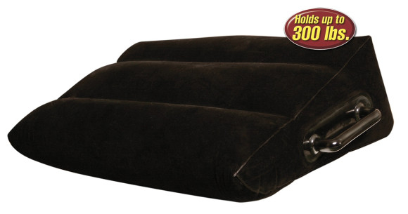 Надувная секс-подушка с ручками Надувная секс-подушка с ручками