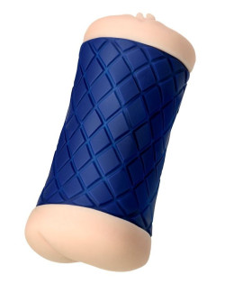 Двухсторонний мастурбатор JOS LULU в синем цилиндре Двухсторонний мастурбатор JOS LULU в синем цилиндре