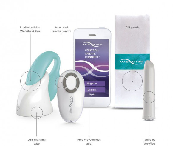 Любовный набор We-Vibe Passionate Play Collection Любовный набор We-Vibe Passionate Play Collection