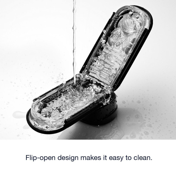 Черный мастурбатор Flip Zero Черный мастурбатор Flip Zero