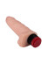 Реалистичный вибратор с небольшой мошонкой - 20,2 см. Реалистичный вибратор с небольшой мошонкой - 20,2 см.