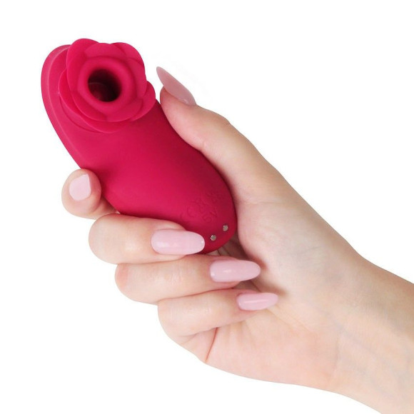 Розовый клиторальный вибромассажер Losa - 10,1 см. Розовый клиторальный вибромассажер Losa - 10,1 см.