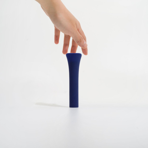 Синий мини-вибромассажёр Caress Синий мини-вибромассажёр Caress