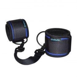 Сине-черные неопреновые оковы на ноги Сине-черные неопреновые оковы на ноги