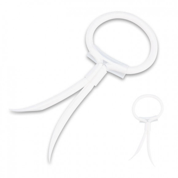 Белоснежная утяжка на пенис Белоснежная утяжка на пенис