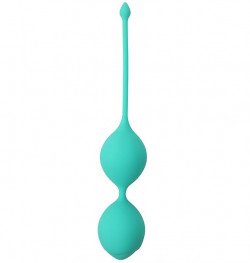 Зеленые вагинальные шарики SEE YOU IN BLOOM DUO BALLS 36MM Зеленые вагинальные шарики SEE YOU IN BLOOM DUO BALLS 36MM