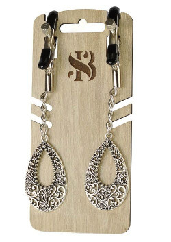 Изысканные зажимы на соски с подвесками Шахерезада Изысканные зажимы на соски с подвесками Шахерезада