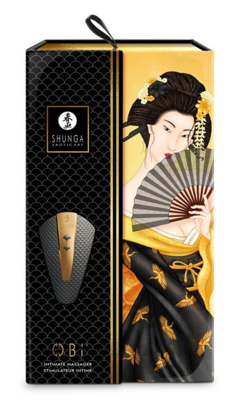 Черный клиторальный вибростимулятор OBI Черный клиторальный вибростимулятор OBI