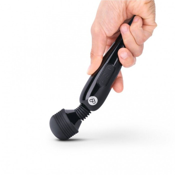 Черный многофункциональный мини-ванд Pink Vibe Черный многофункциональный мини-ванд Pink Vibe