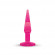 Розовая анальная втулка среднего размера JAMMY JELLY ANAL MEDIUM PLUG PINK - 14 см. Розовая анальная втулка среднего размера JAMMY JELLY ANAL MEDIUM PLUG PINK - 14 см.
