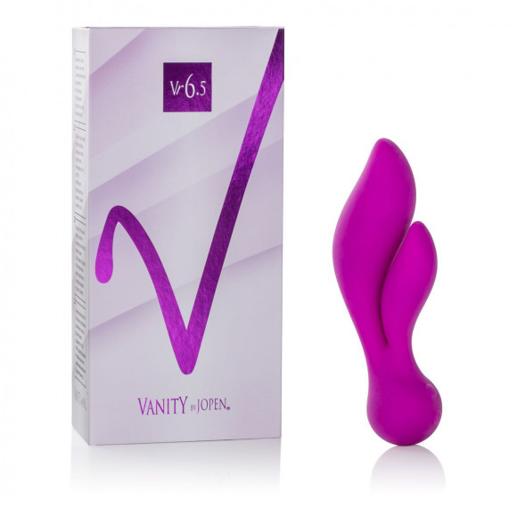 Вибромассажер с лепестками для двойной стимуляции Vr6.5 - 16,5 см. Вибромассажер с лепестками для двойной стимуляции Vr6.5 - 16,5 см.