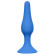 Синяя анальная пробка Slim Anal Plug XL - 15,5 см. Синяя анальная пробка Slim Anal Plug XL - 15,5 см.