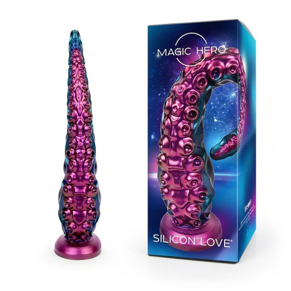 Фантазийный фаллоимитатор-щупальце на присоске - 27 см. Фантазийный фаллоимитатор-щупальце на присоске - 27 см.