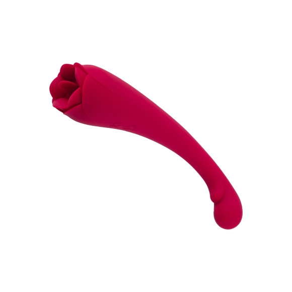 Двусторонний стимулятор с вибрацией и вакуумным всасыванием - 17,6 см. Двусторонний стимулятор с вибрацией и вакуумным всасыванием - 17,6 см.