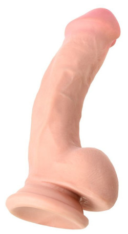 Телесный вибратор-реалистик Harvey - 20 см. Телесный вибратор-реалистик Harvey - 20 см.