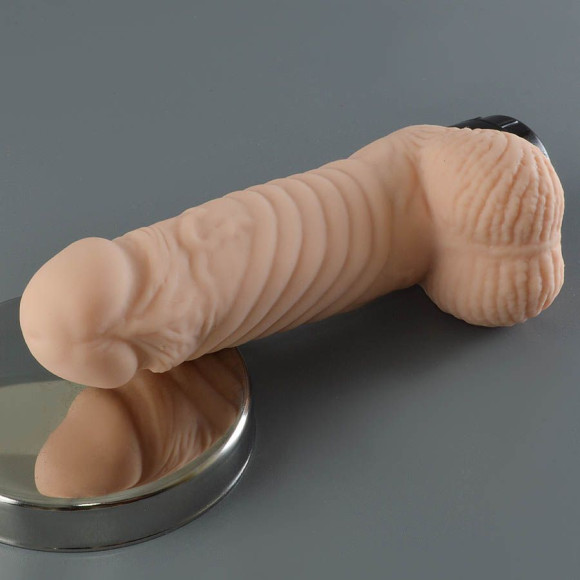 Телесный многоскоростной вибратор Iggy - 16 см. Телесный многоскоростной вибратор Iggy - 16 см.