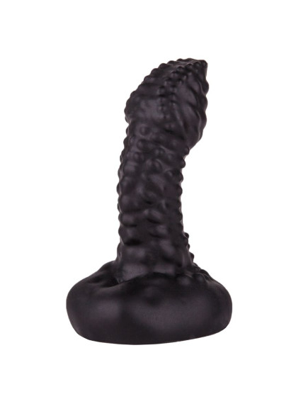 Чёрный плаг-массажёр для простаты - 7,2 см. Чёрный плаг-массажёр для простаты - 7,2 см.