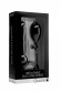 Чёрный анальный фаллоимитатор с расширением - 18 см. Чёрный анальный фаллоимитатор с расширением - 18 см.