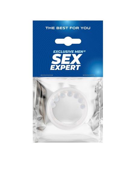 Эрекционное кольцо с мягкой стимулирующей насадкой Эрекционное кольцо с мягкой стимулирующей насадкой