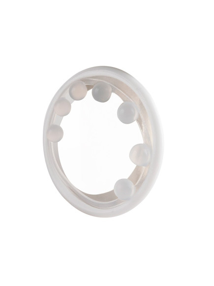 Эрекционное кольцо с мягкой стимулирующей насадкой Эрекционное кольцо с мягкой стимулирующей насадкой